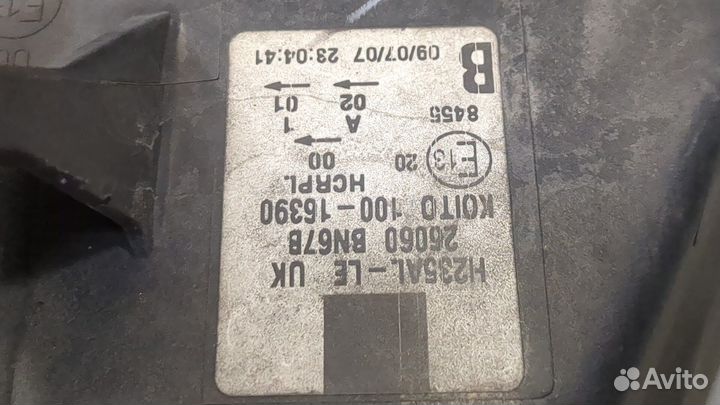 Фара (передняя) Nissan Almera N16, 2003