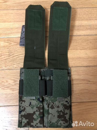 Подсумок для 4 магазинов ак surpat прорезиненный