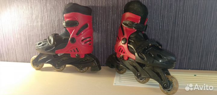 Роликовые коньки детские раздвижные 31-34