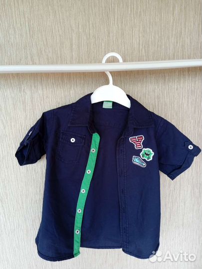 Рубашка летняя на мальчика