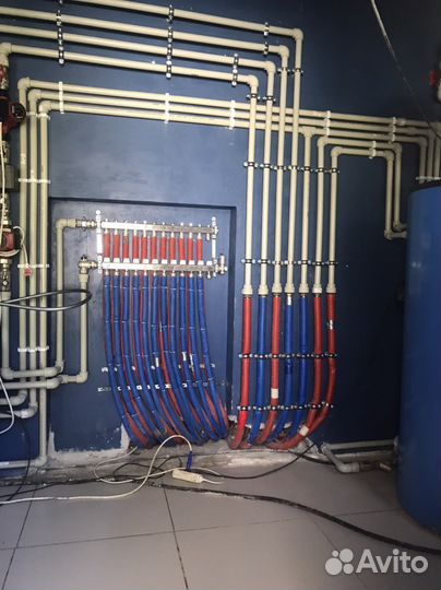 Монтаж отопления водоснабжения