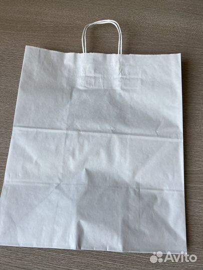 Крафтовые пакеты с ручками