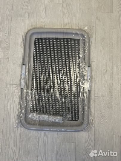 Туалет для собак со столбиком