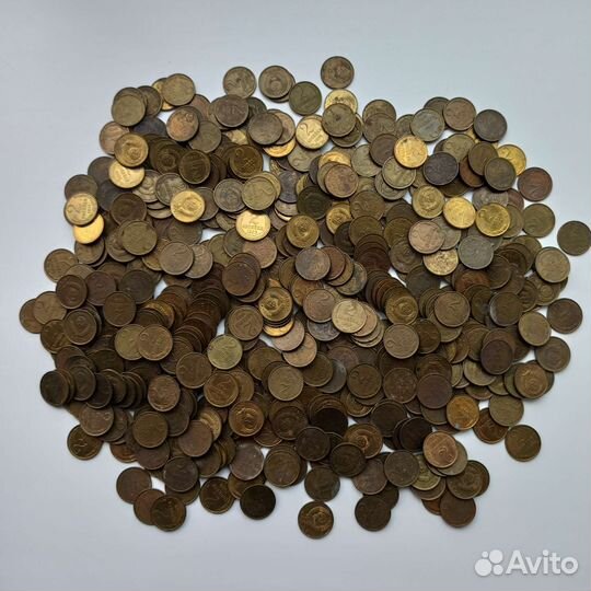 Монета 2 копейки СССР (разные года)