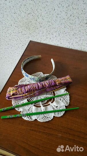 Заколки Винтаж, косметичка, очешник