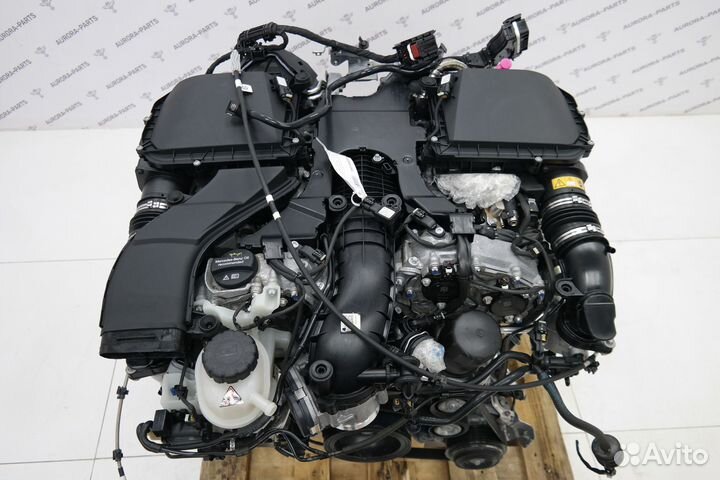 Двигатель С400 w205 M276.823 3.0 turbo mercedes