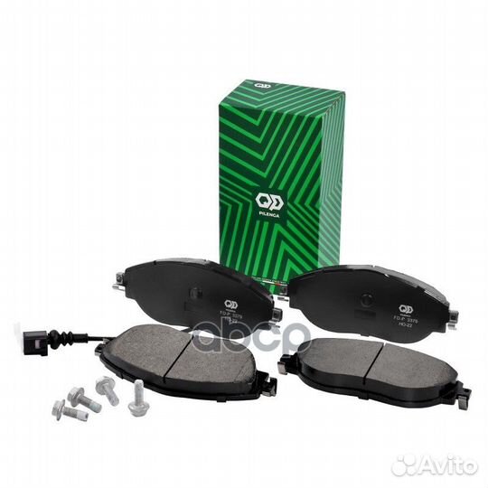 Колодки тормозные дисковые перед прав/лев F