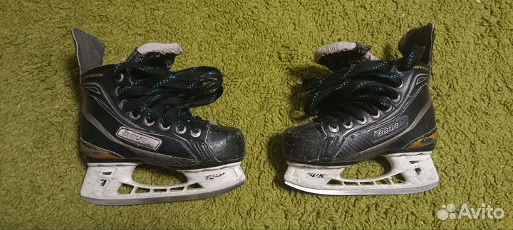 Хоккейные коньки bauer детские