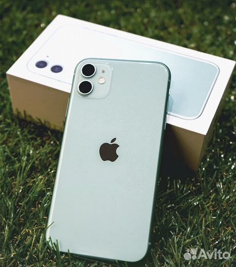 iPhone 11 64 гб зеленый