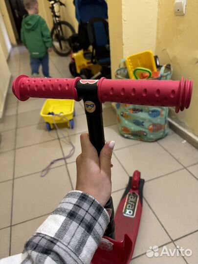 Самокат трехколесный детский Alfa Mini