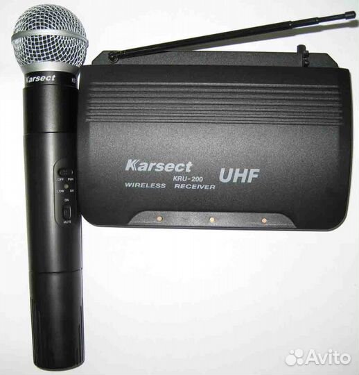 Микрофон Вокальный Радио Karsect KRU200 Kst3U Кейс