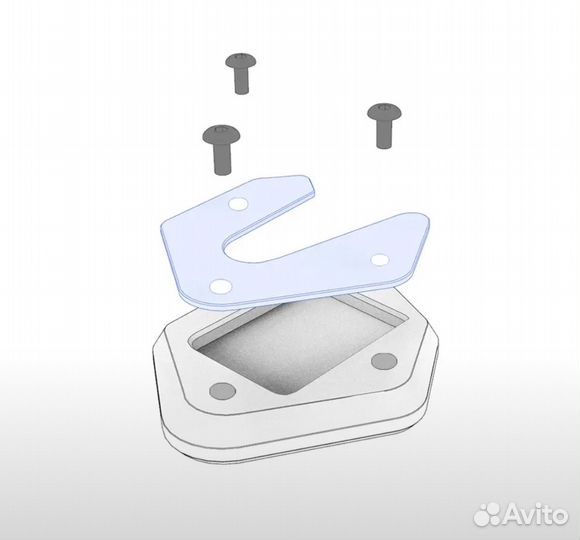 Боковая подножка для мотоцикла