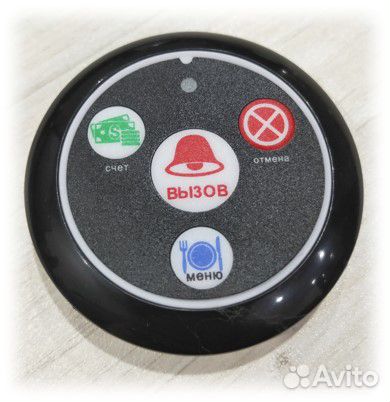 Кнопки и часы вызова официанта