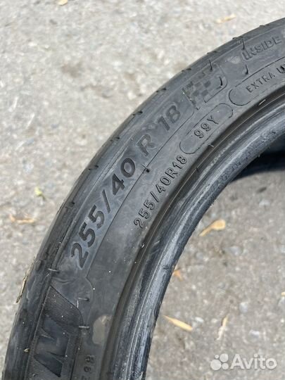 Michelin Pilot Sport 4 225/45 R18 и 255/40 R18