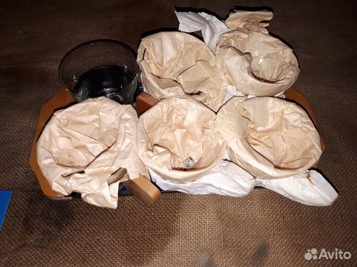 Старинный поднос новый