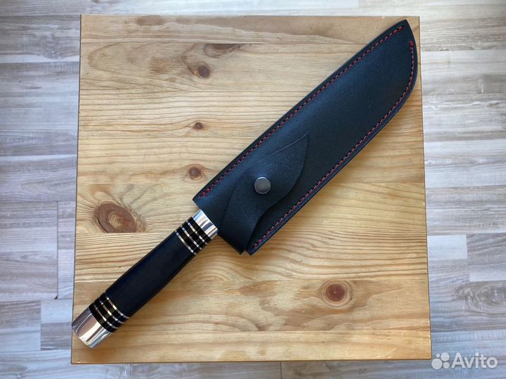 Кованый дамаск нож