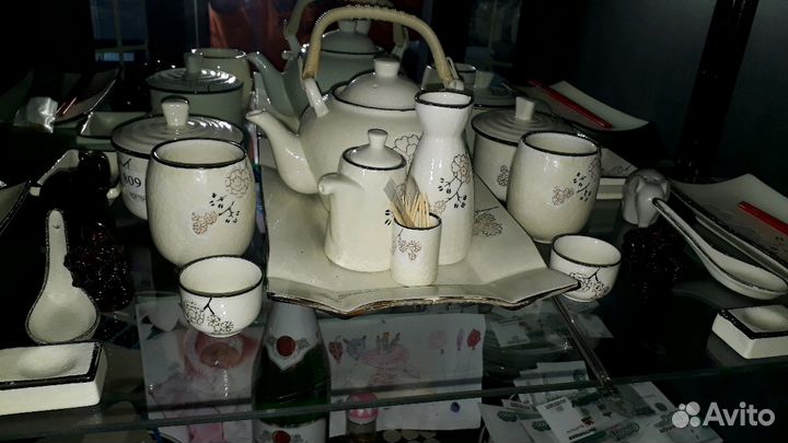 Набор японской посуды на 2 персоны