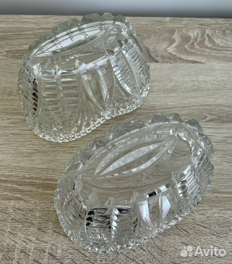 Хрусталь СССР вазочки конфетницы