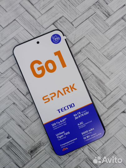 TECNO Spark Go 1, 4/64 ГБ