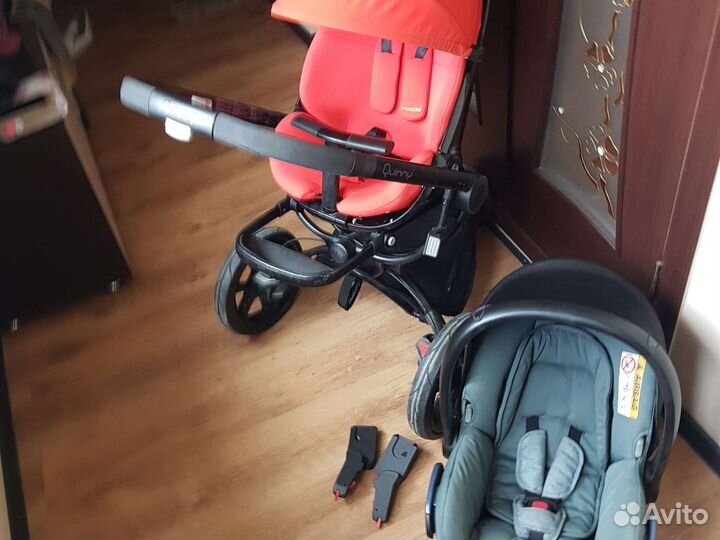 Коляска Quinny moodd; автолюлька