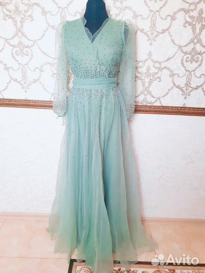 Вечернее платье в пол 44 46