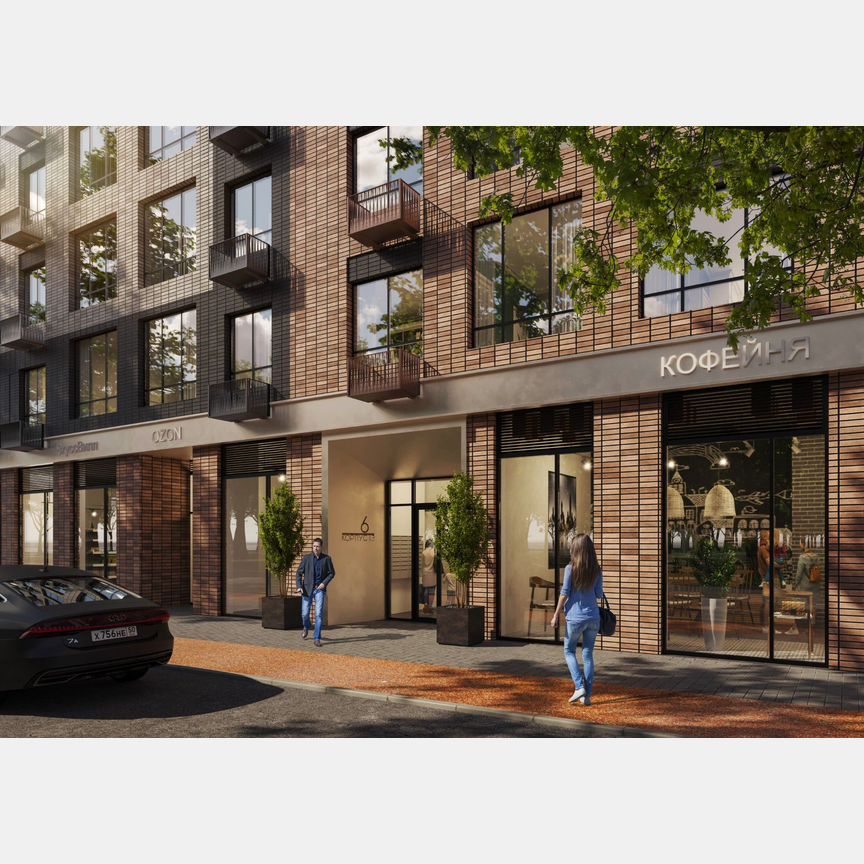 1-к. квартира, 37,4 м², 2/12 эт.