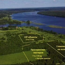 Инвестиции в земли для рекреации и глэмпингов с до