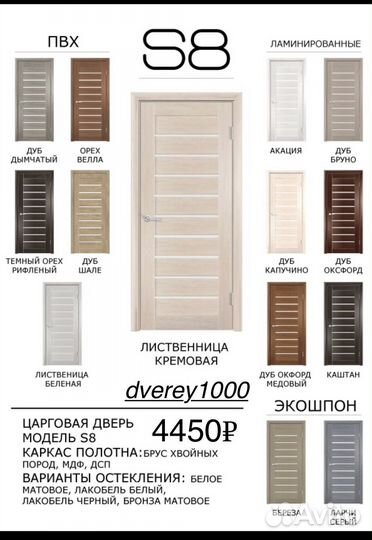 Двери межкомнатные