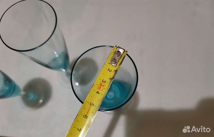 Фужеры цветное стекло СССР