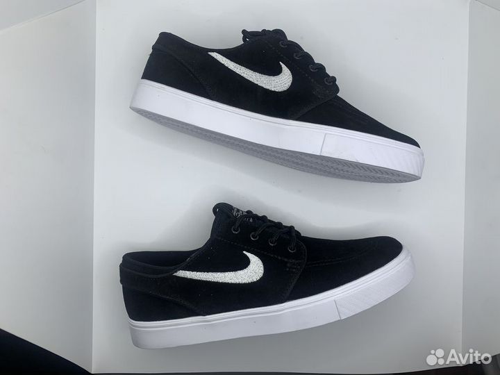 Nike sb stefan janoski black & white