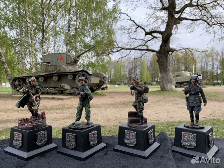 Подарок мужчине миниатюры Герои Второй мировой