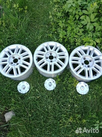 Литой диск r15 4x100 бу renault logan оригинал