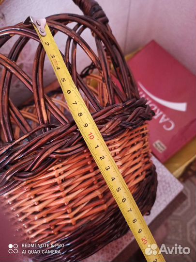 Корзина плетеная