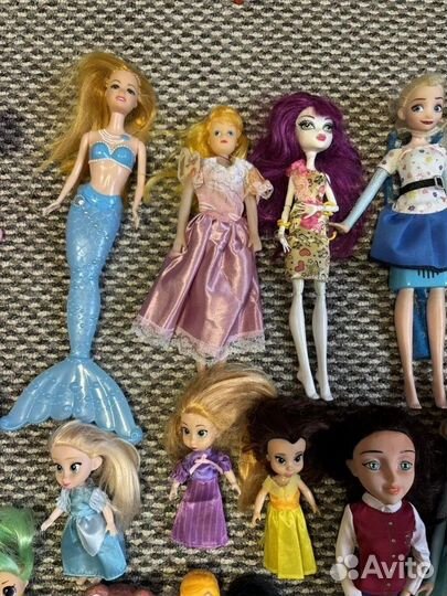 Куклы пакетом б/у