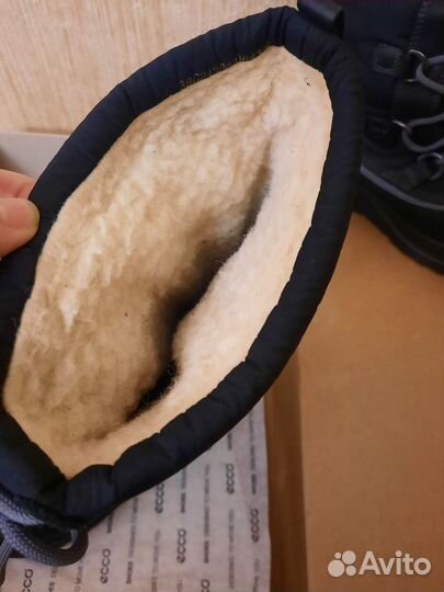 Сапоги зимние Ecco мембрана 38