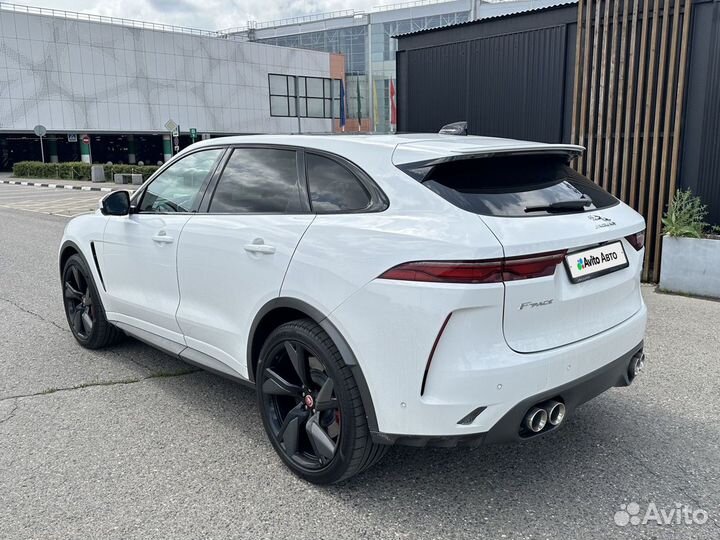 Jaguar F-Pace 5.0 AT, 2021, 10 000 км