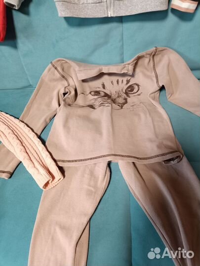 Пакет одежды на девочку 110 116