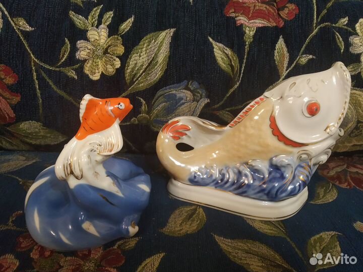 Статуэтки набором 2 рыбы Коростень