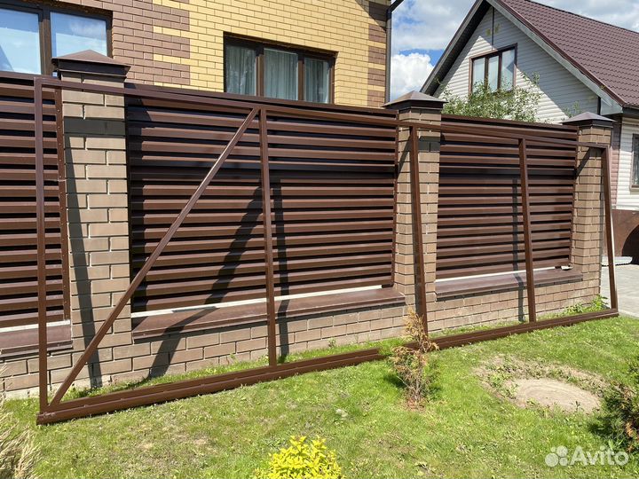 Установка заборов