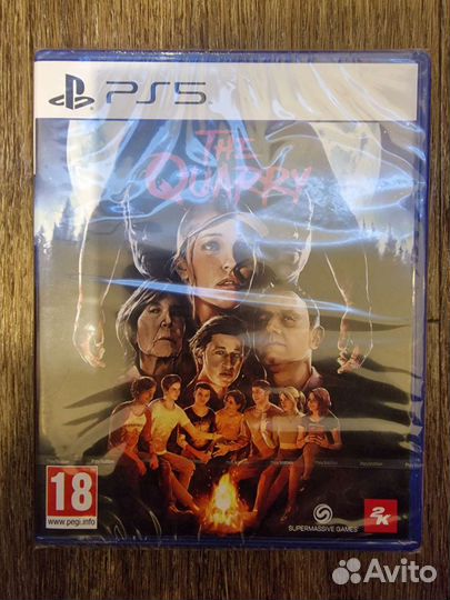 Новая игра the quarry для PS5.Полностью на русс