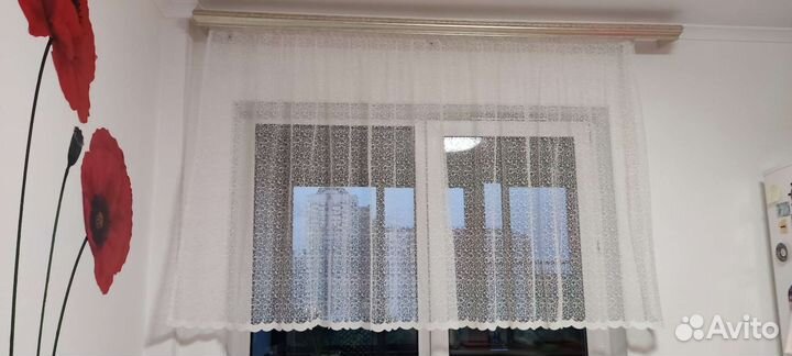 Тюль для кухни