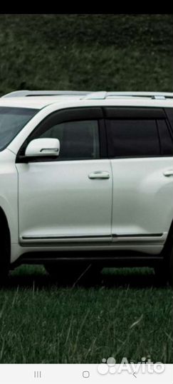 Молдинги toyota land cruiser prado 150