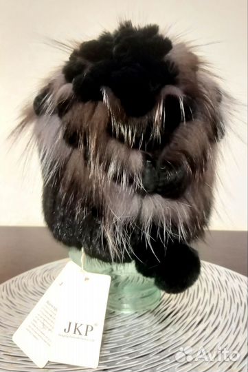Шапка женская из норки