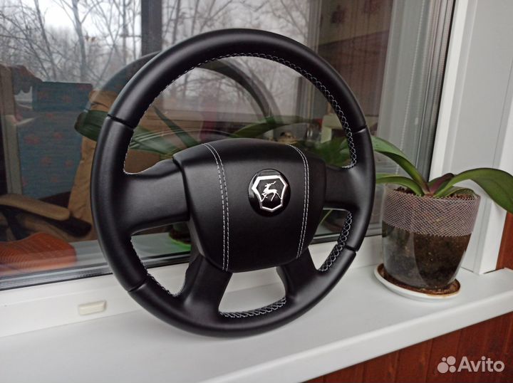 Руль Газель Некст Бизнес Газон кожа каучук