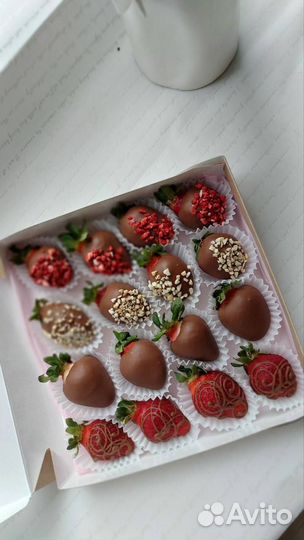 Клубника в бельгийском шоколаде