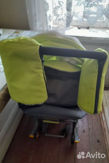 Детские зимние санки с колёсами