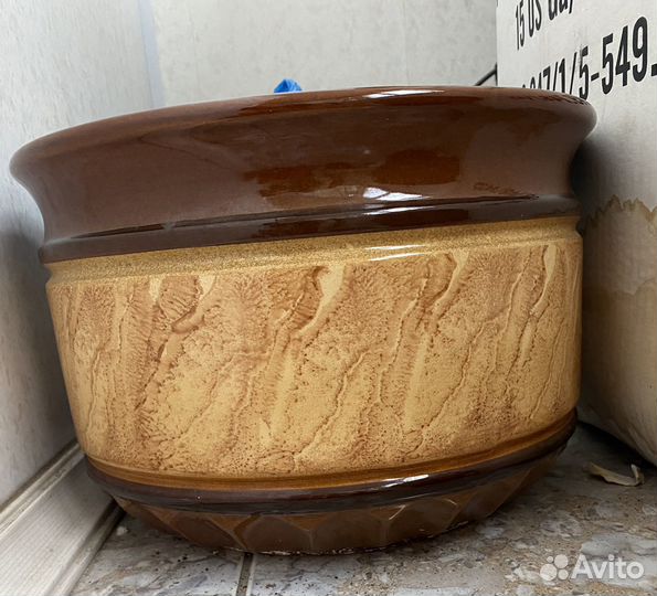 Горшки керамика большемеры