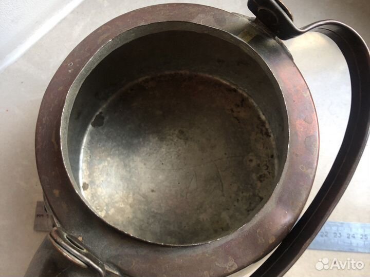 Чайник медный, паштетница