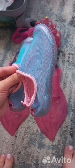 Маска и ласты для девочки