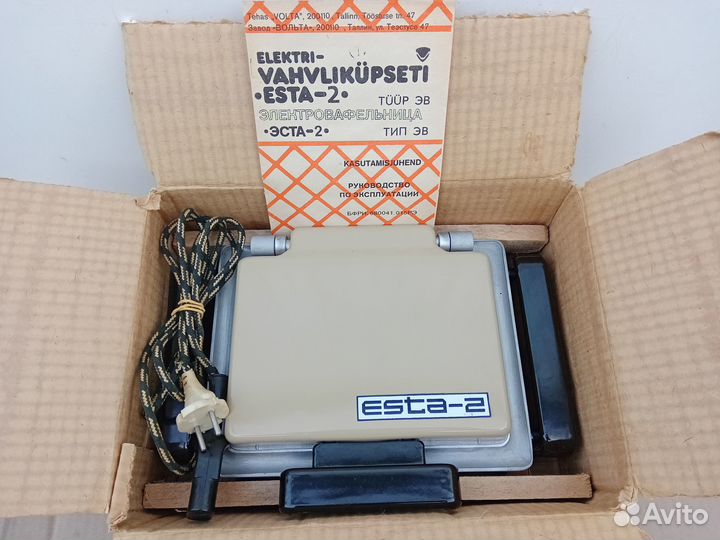 Советская Вафельница СССР esta 2